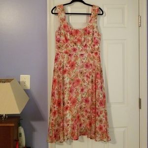 Fit to flare Dressbarn dress